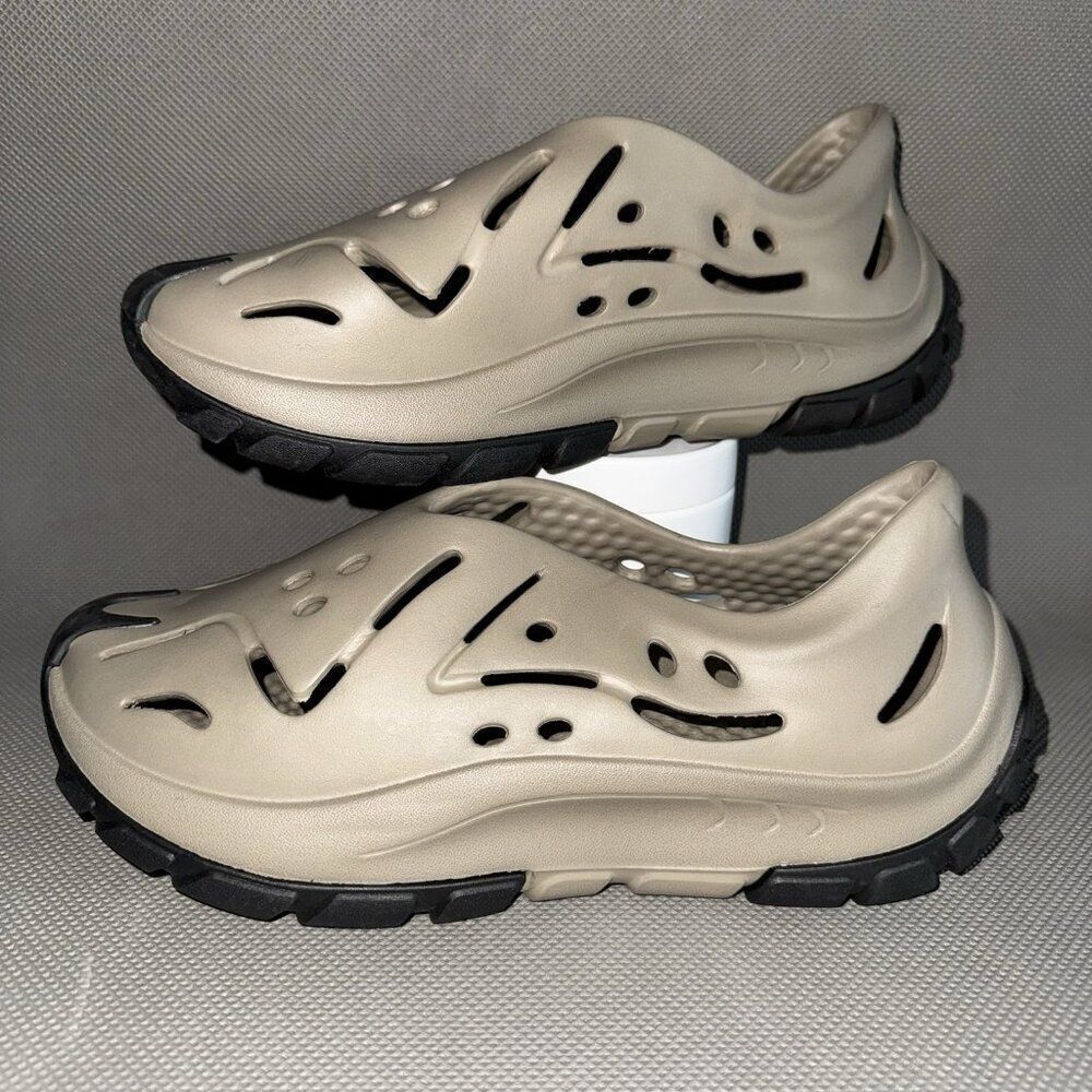 SIA Collective Evo Foam Tan Black Trainer Comfort Clog Shoe Men’s Size 8-9